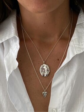 wywn Sterling Silver Mini Heart Pendant Necklace